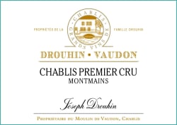 Drouhin Vaudon, Chablis 1er Cru Montmains 2019