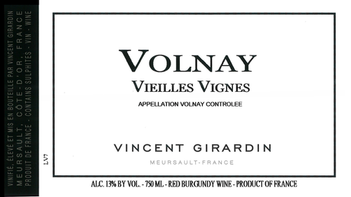 Vincent Girardin Volnay Vieilles Vignes 2021