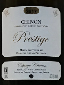 Domaine Bruno Preveaux Chinon Chenin Blanc "Prestige" 2020