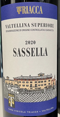 Triacca Sassella Valtellina Superiore 2020